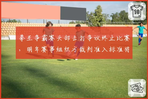 拳王争霸赛头部击打争议终止比赛，明年赛事组织方裁判准入标准将提高