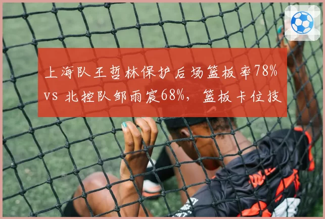 上海队王哲林保护后场篮板率78% vs 北控队邹雨宸68%,篮板卡位技术对比